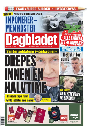 Cover of Dagbladet