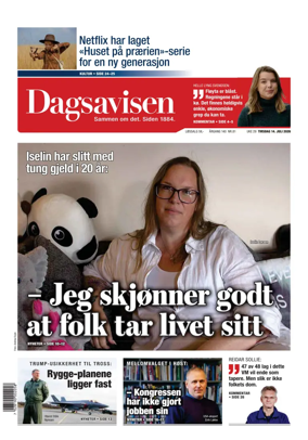 Cover of Dagsavisen