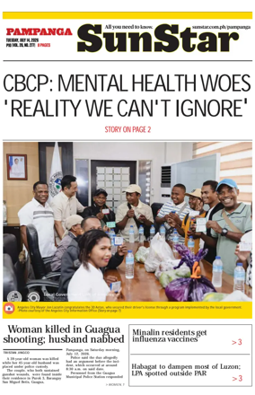Cover of Sun.Star Pampanga