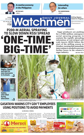 Cover of Watchmen Daily Journal