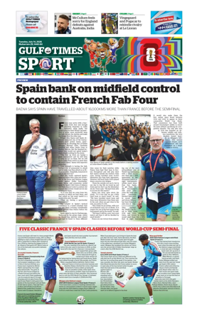 Cover of Gulf Times Sport