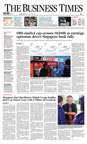 Cover of The Business Times