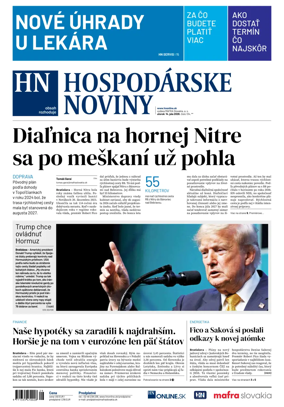 Cover of Hospodarske noviny