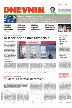 Cover of Dnevnik (Slovenija)