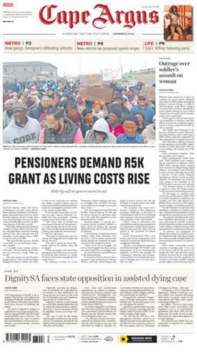 Cover of Cape Argus