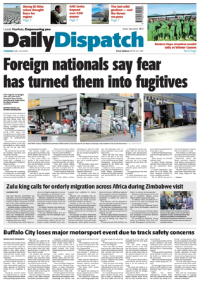 Cover of Daily Dispatch