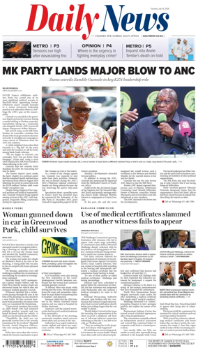 Cover of Daily News