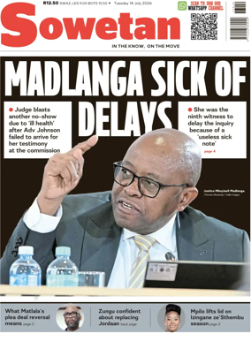 Cover of Sowetan