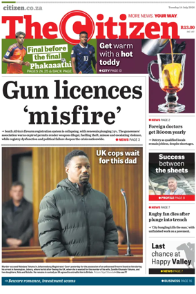 Cover of The Citizen (Gauteng)