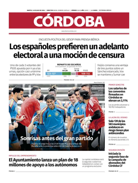 Cover of Diario Cordoba