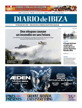 Cover of Diario de Ibiza