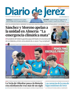 Cover of Diario de Jerez