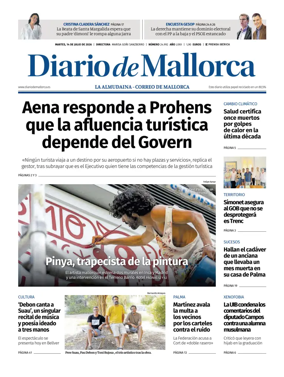 Cover of Diario de Mallorca