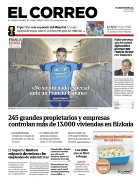 Cover of El Correo (Margen derecha)