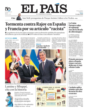 Cover of EL PAIS Catalunya