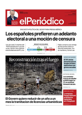 Cover of El Periodico - Castellano