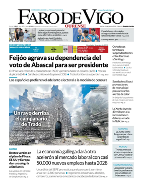 Cover of Faro de Vigo (Ourense)