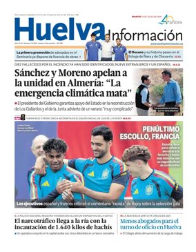 Cover of Huelva Informacion
