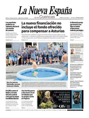 Cover of La Nueva Espana (Cuencas)