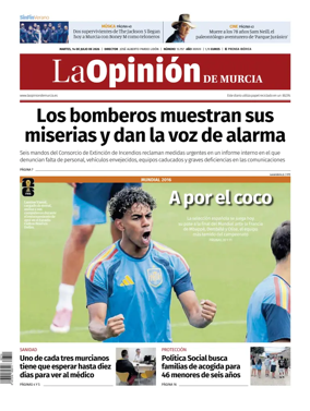 Cover of La Opinion de Murcia