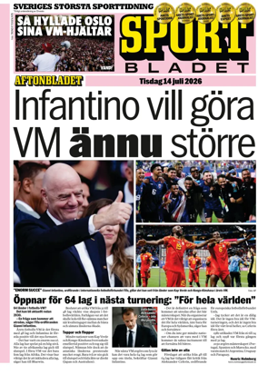 Cover of Sportbladet