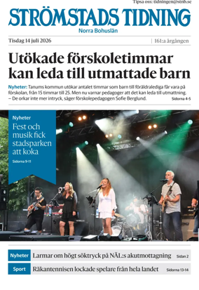 Cover of Stromstads Tidning