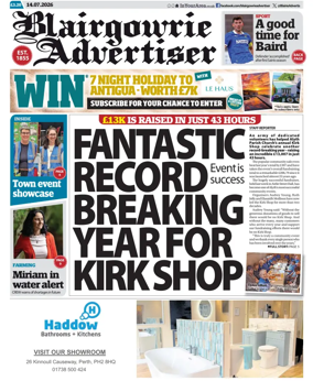 Cover of Blairgowrie Advertiser