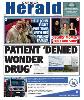 Cover of Carrick Herald