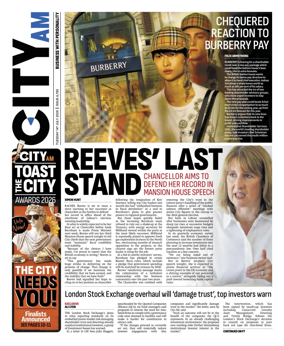 Cover of City AM
