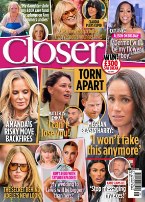 Cover of Closer (UK)