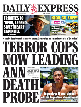Cover of Daily Express