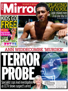 Cover of Daily Mirror