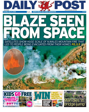 Cover of Daily Post (North Wales)