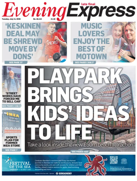 Cover of Evening Express