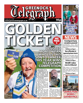 Cover of Greenock Telegraph