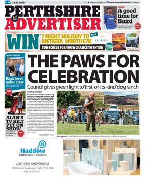 Cover of Perthshire Advertiser