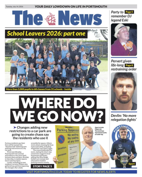 Cover of Portsmouth News