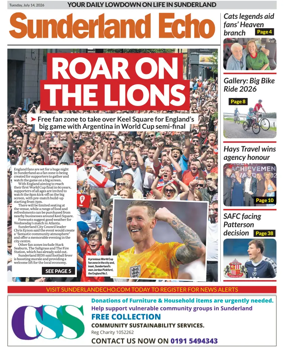 Cover of Sunderland Echo