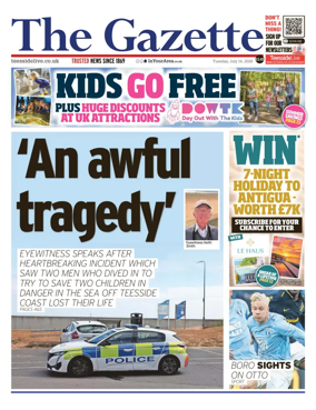 Cover of Teesside Evening Gazette