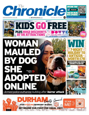 Cover of The Chronicle (South Tyneside and Durham)