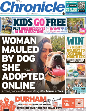 Cover of The Chronicle (UK)
