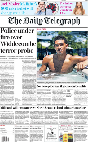 Cover of The Daily Telegraph