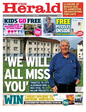 Cover of The Plymouth Herald