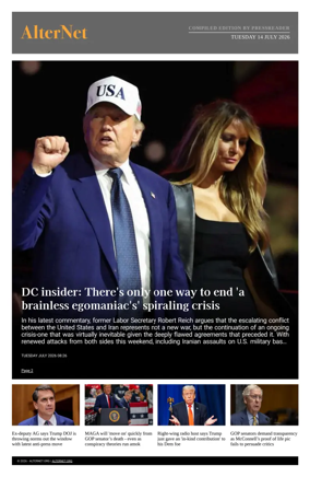 Cover of AlterNet
