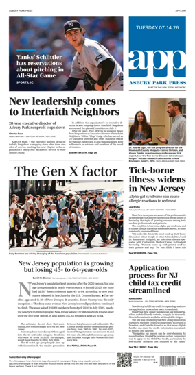 Cover of Asbury Park Press