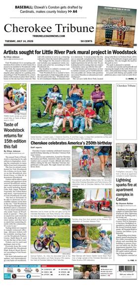 Cover of Cherokee Tribune