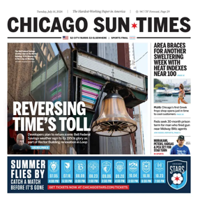 Cover of Chicago Sun-Times