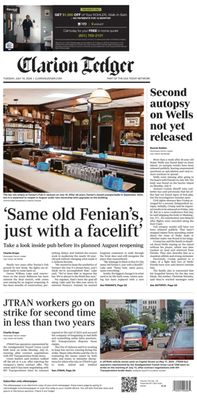 Cover of Clarion Ledger