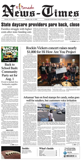 Cover of El Dorado News-Times (VCID - Camden News)