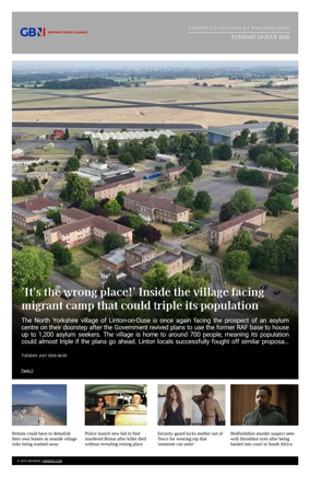 Cover of GB News UK